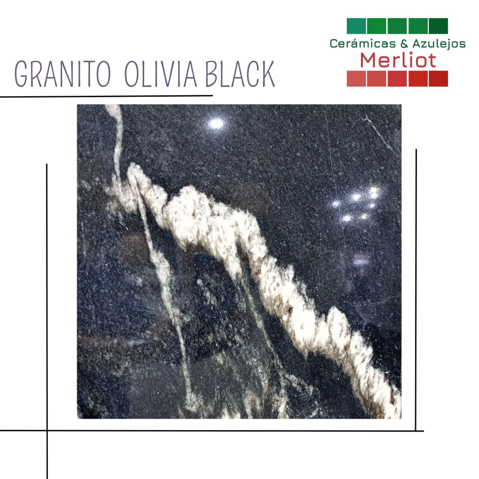Granito Olivia Black